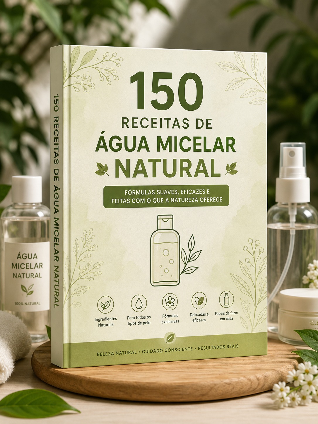 150 Receitas de Água Micelar Natural